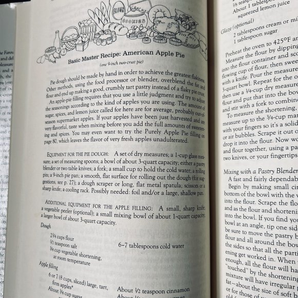 VINTAGE FANNIE FARMER BAKING BOOK 1984 Edition EUC - Picture 6 of 6